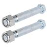 2Pcs Excavator Pin 25mm Manganese Steel Wear Resist Excavator Link Pin Backhoe Accessories
