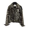 Velvet Sequined Embroidered Men's Jacket for Trendy Hairstylists