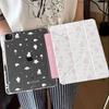 Cute animal-themed Apple iPad Air 7/6/5 tablet case, Pro tablet shell, 11/10/9 protective case