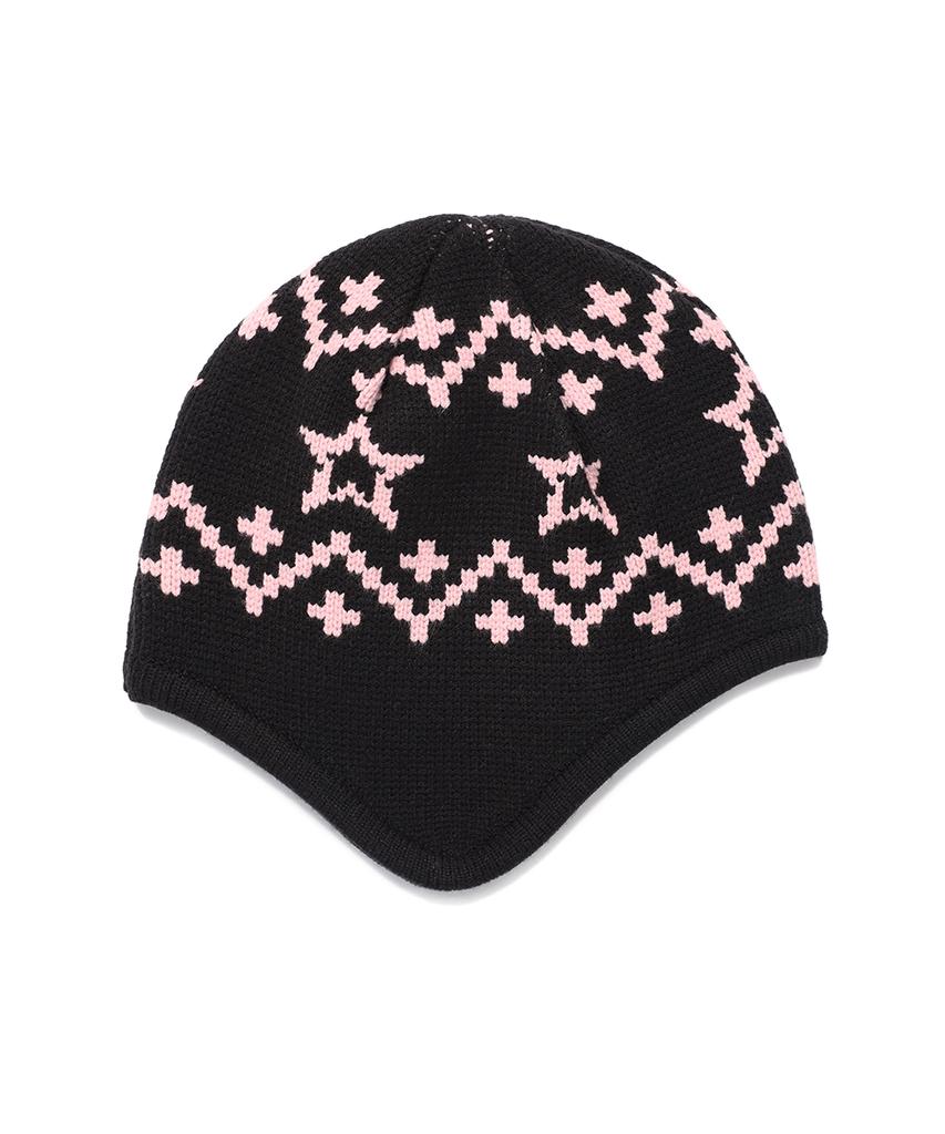CAVISH Nordic Ear Flap Beanie Black(Cv2Efuab34A)