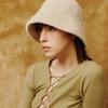 poesiedame [Life PORTRAIT] Angora knit hat in Ivory