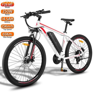 Fafrees Rower Elektryczny F28 MT 27,5" Silnik 250W Miejski Rower Elektryczny Prędkość Maksymalna 25 km/h 21 Biegów Wyświetlacz LCD 48V 14,5AH
