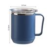 Coffee Mug 460ml 304 Stainless Steel Liner Leakproof Elegant Portable Mug for Outdoor Activities