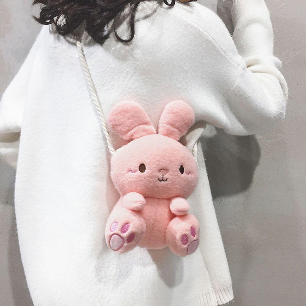 Cheap Bag Plush Toys Rabbit Plush Backpack Plush Schoolbag Stuffed