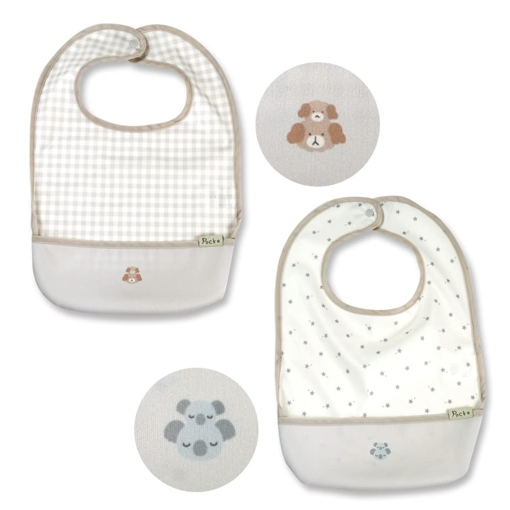 Washable Sleeveless Meal Set of with Spill Catch and Folding Machine Washable Set [POCKE] Aprons, 2, Pockets, (Sleeveless Gray, D)