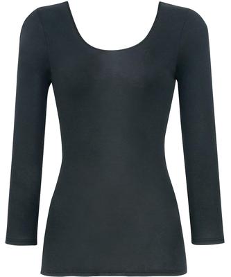 Wacoal CLD329 Cotton Innerwear Made with Organic Long Size M Women's 100% (Body Fabric), Cotton, Breathable, 3/4 Sleeve, Sleeve,