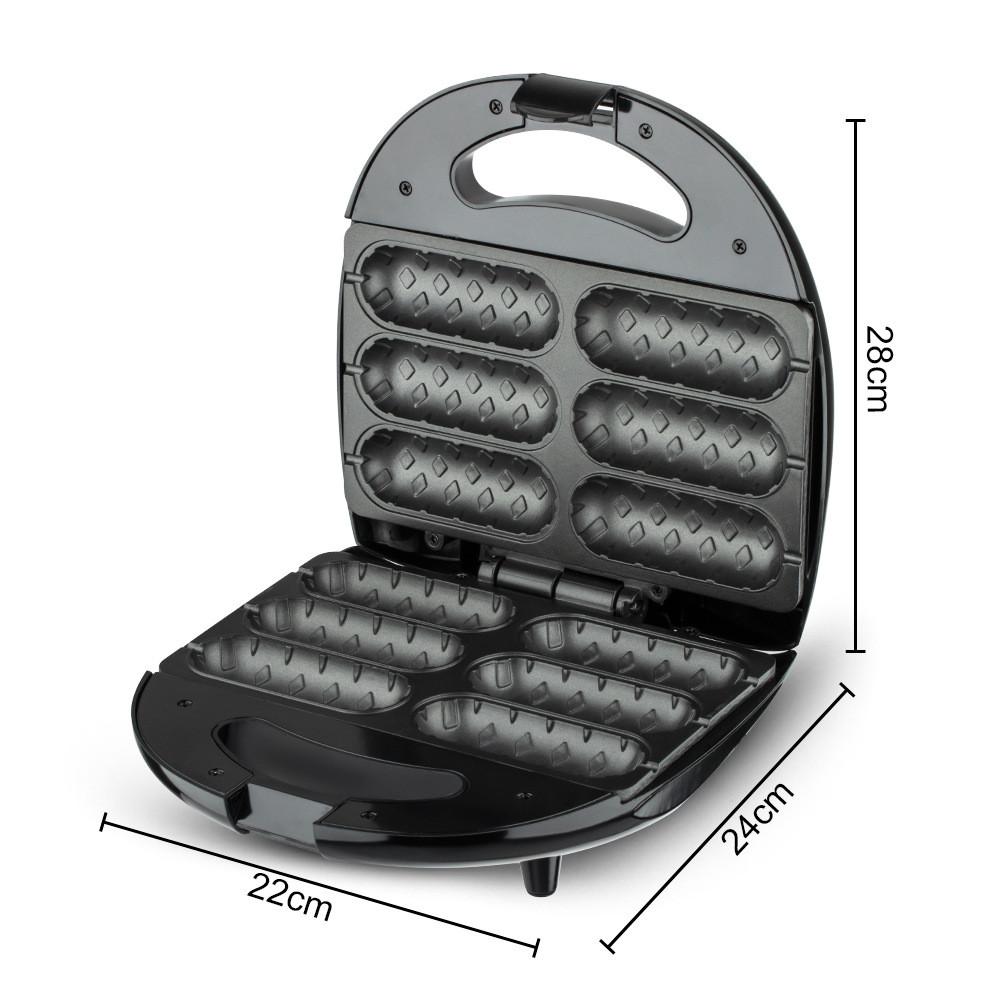 

850 Вт Бытовая Многофункциональная Духовка для Завтрака, Сосисочная Духовка, Маленькая Портативная Машина для Хот-Догов, Мощная Машина для Корн-Догов