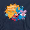 Sesame Street Unisex Adult Furry Festival Of Lights Hanukkah Sweatshirt