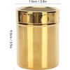Stainless Steel Powder Shaker, Gold Fine Mesh Powder Sugar Shaker, Can Be Used To Hold Salt, Powdered Sugar, Ground Coffee,