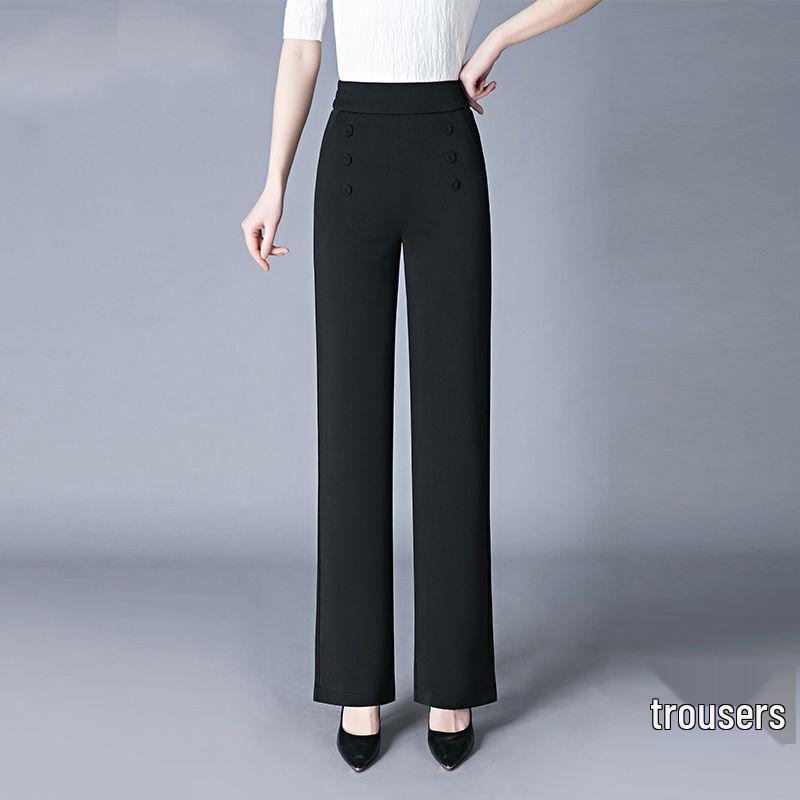 

Spring 2026 Women s High-Waisted Slimming Wide-Leg Pants - New Arrival L /28 (106-115 jin)