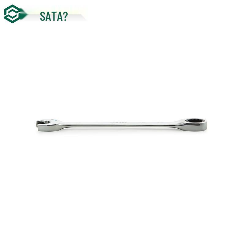SATA Fully Polished Open-End Speed Wrench
