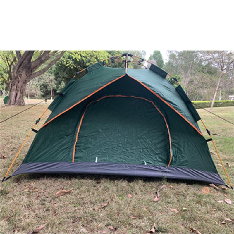 3-4 Person Tent Dome Outdoor Folding Camping Tent Ultralight Waterproof Automatic Tent Shelter Park Tents Camping Supplies