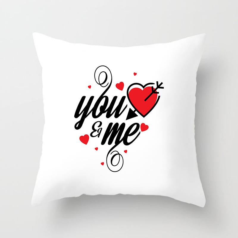 Home Furnishings Simple Golden Sofa Pillow Cover Digitally Printed Car Cushion Cover