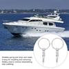 2PCS 316 Stainless Steel Quick Release Pin Corrosion Resistant Bimini Top Pin  for Ship Building