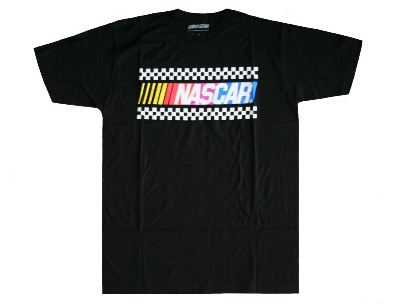 

NASCAR Checkerd Flag Logo Men s T-shirt NWT 4XL