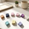 5 Pcs Novelty Design Polka Dot Keycaps Handmade Craft Switch Tester Keychain  Keyboard DIY