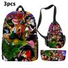 Dream Ena Bbq Children School Bag Set Pencil Case Durable Material Student Young