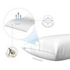 Pikolin Home - 2 X Taie D'oreiller Coutil 100 % Coton Avec Taie Lavable - 90x35cm