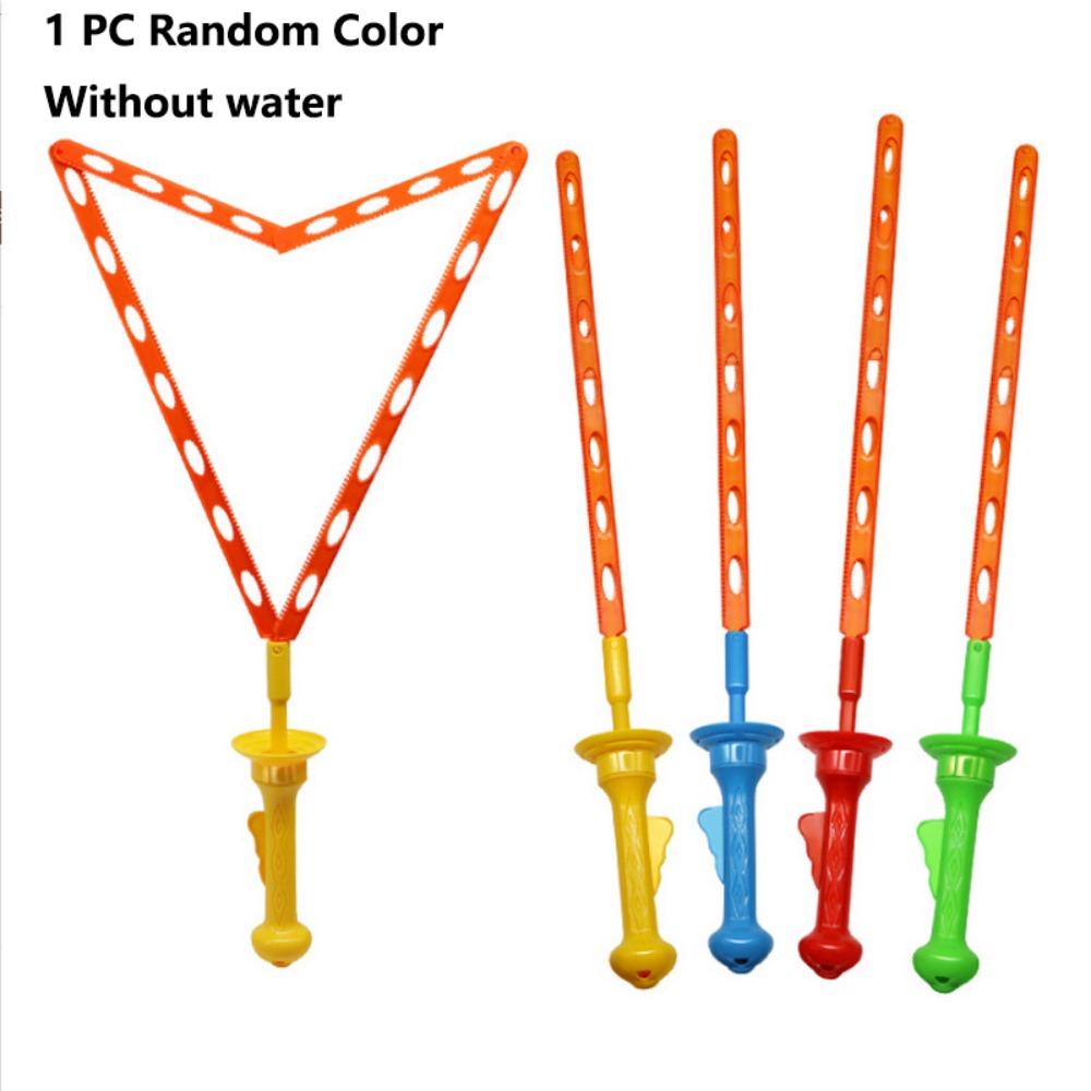 Handheld Bubble Blowing Toys Multi-hole Soap Bubble Toy Multi-hole Bubble Blower  Outdoor Toys 1PC without water