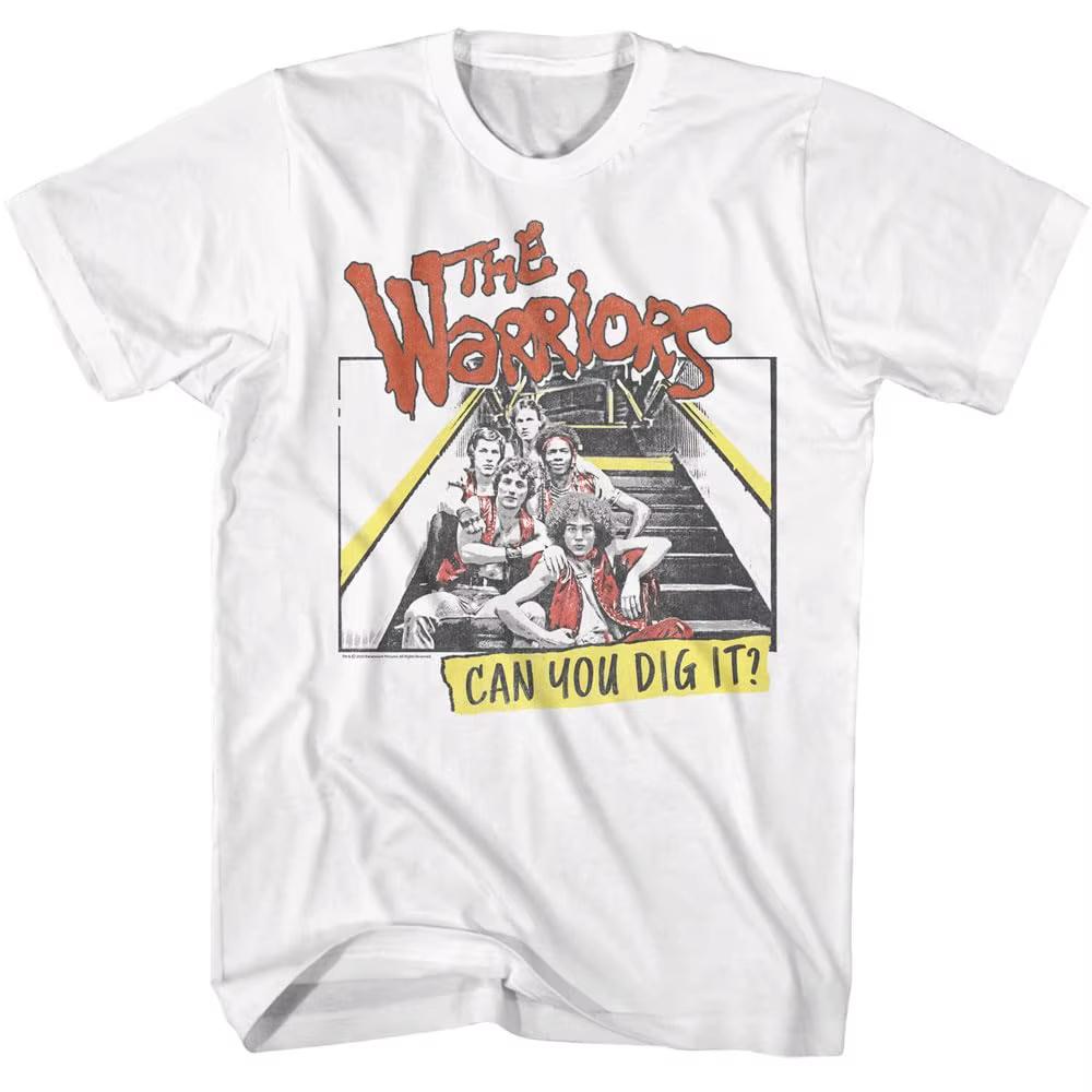 The Warriors T-Shirt Men Women Summer Armies of The Night Gang Movie Graphic Short Sleeve Casual Streetwear Oversized Tshirt