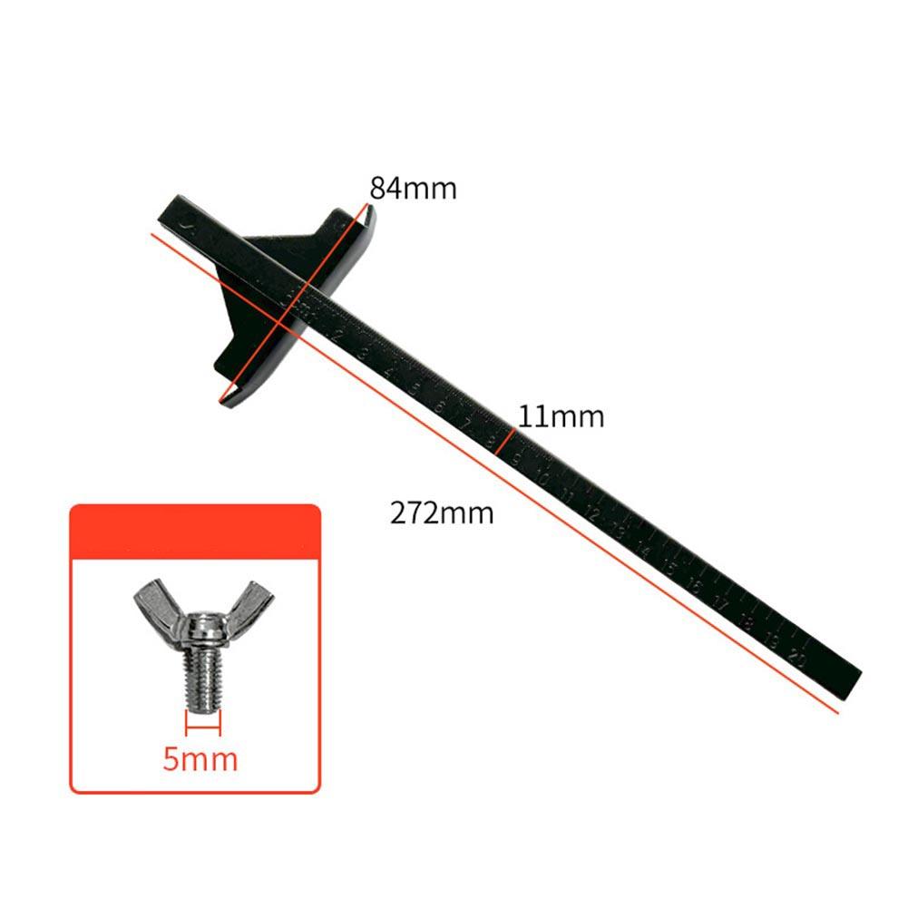 1Pcs Circular Saw Guide Edge Guide With Scale For DC390K For DW936 For Table Saw Woodworking Bench Tools DIY