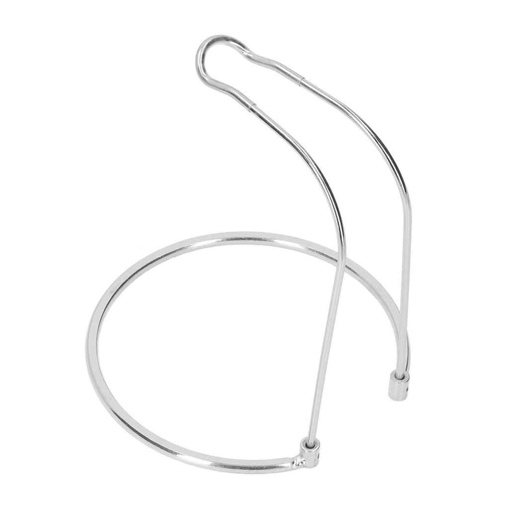 Stojan na navijáky Nerezová ocel Krátký typ Horní rám ve tvaru U Kulatá základna Lehký