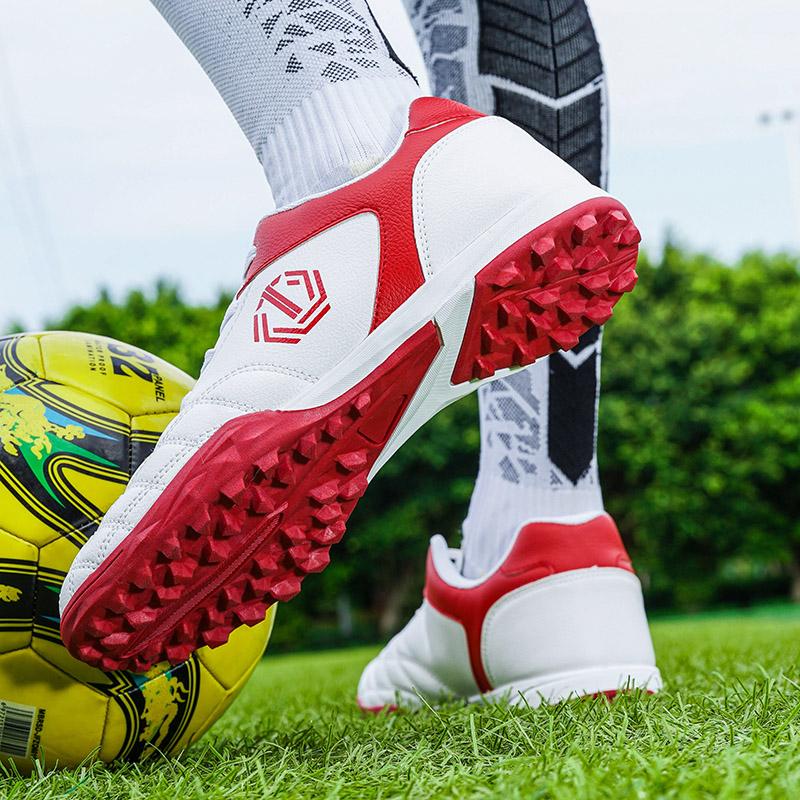 TF Soccer Shoes Adult Football Boots Professional Kids Society Soccer Cleats Teenagers Anti-slip Outdoor Sport Shoes  New