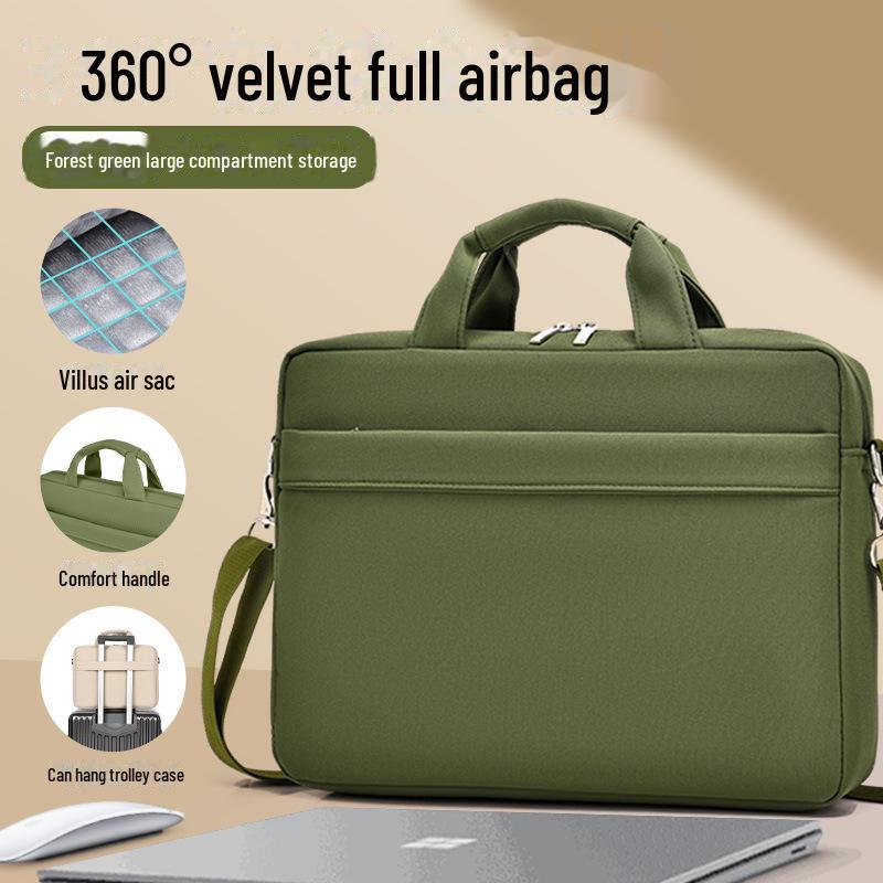 Servietă antișoc cu un singur umăr pentru laptopuri de 15,6 inchi - Compatibilă Huawei și Dell