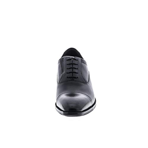 [Texcy Luxe] Business Shoes, Genuine Leather Sneakers, TU-7010, Men's, Black, 27.0 cm, 3E