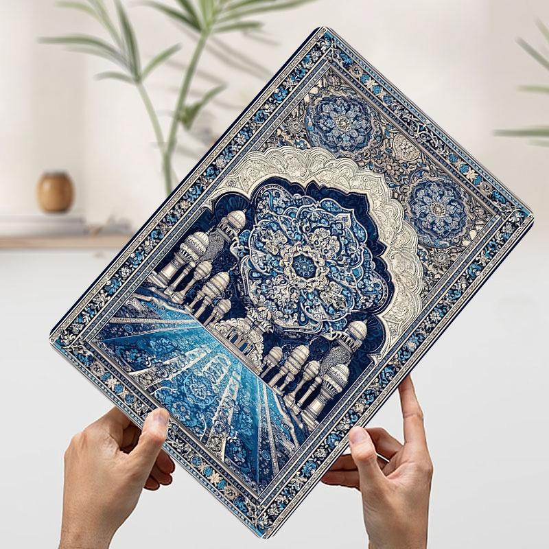 

Blue and White Persian Rug Printed Poster Customized Wall Art Retro Vintage Metal Tin Signs for Bedroom Decoration Room Man Cave 7.9x11.8In(20x30cm)