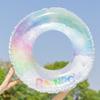 Ring Childrens Swimming Inflatable Rainbow Sequin Lace Antirollover Design