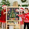Magnetic Christmas Tree For Fridge Funny Holiday Winter Stickers Magnetic Christmas Decorations For Whiteboard Kitchen Cabinet