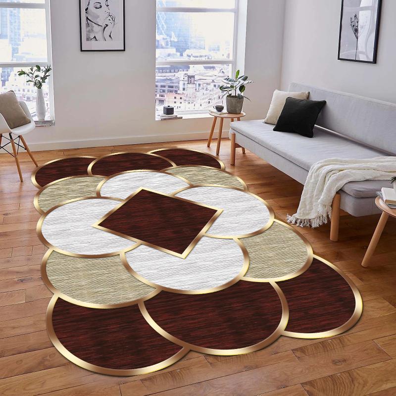 European Style  Rugs and Carpets for Home Living Room Decoration Teenager Bedroom Decor Carpet Non-slip Area Rug Washable Mats