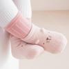 Antislip Baby Floor Socks Kneehigh Socks Unisex Prewalker Socks Soft Warm Stretchy Midcalf Socks Toddler Indoor Hosiery  Yellow S-XL