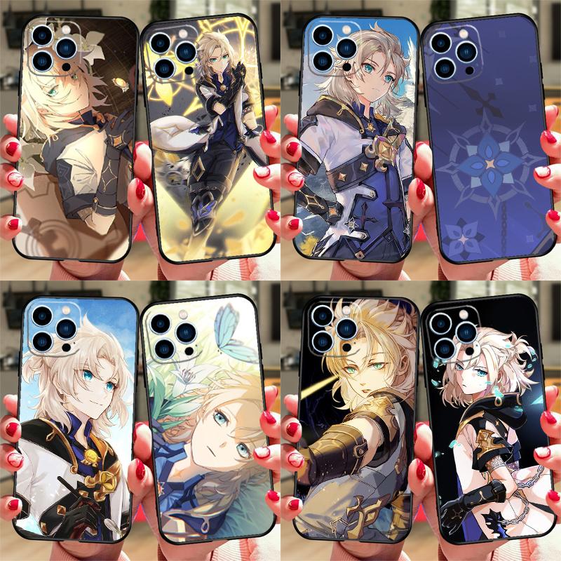 Albedo Genshin Impact Case For Honor Magic 8 Pro 5 6 7 Lite Honor 200 400 Pro X9c X9b X9a X8a X8b 50 70 90 Cover