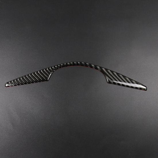 Carbon Fiber Interior Steering Wheel Cover Trim For Cadillac XT5 CT6 2016-