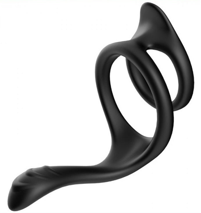 Cockring Double Stim Silicone - FUKR - Cockrings Flexibles