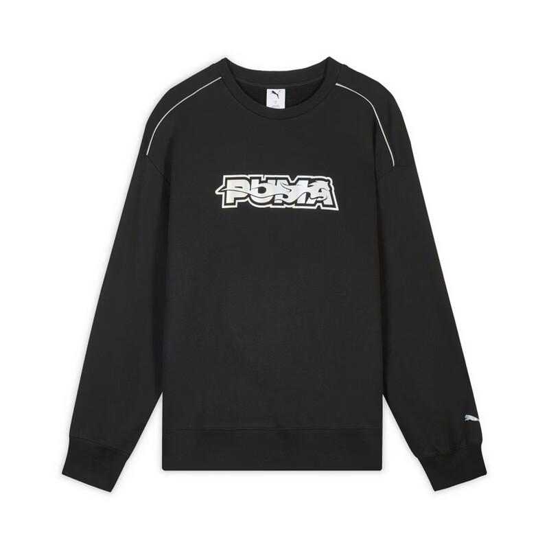 Унисекс свитшот Puma с круглым вырезом из махровой ткани M