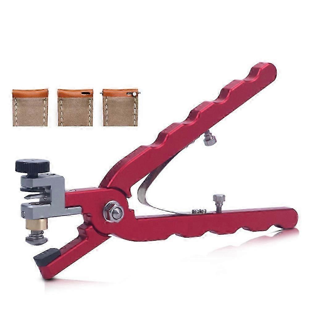Leather Watch Bracelet Cutting Plier for Straps To Fix Catches Spring Bar Hand Tool Pliers Red Stra