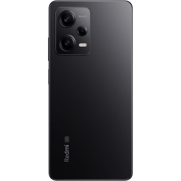 Smartphone XIAOMI Redmi Note 12 Pro 5G - 128Go - Noir - Double SIM - Lecteur d'empreintes digitales