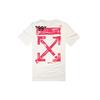 Schablonen-Logo-T-Shirt 'Weiß' Herren OMAA038R191850150228