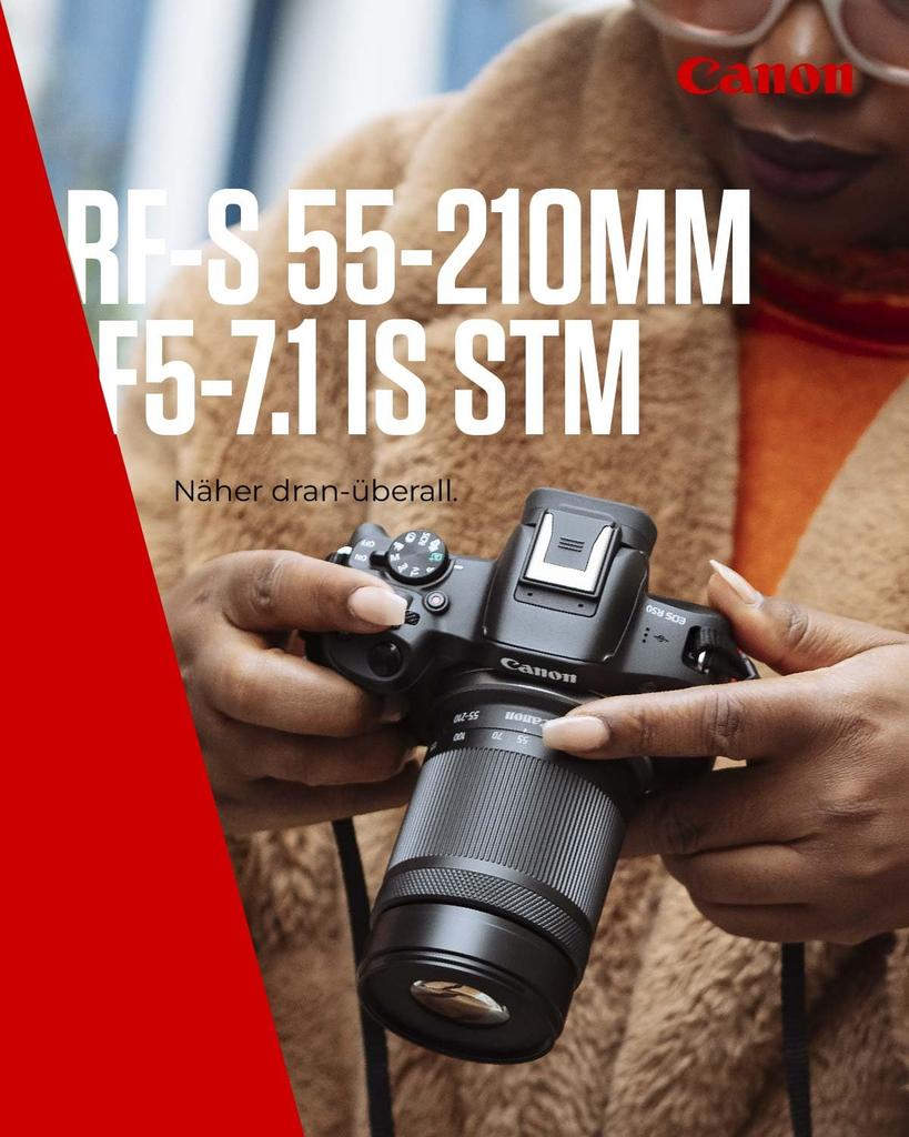 Canon RF Lens F5-7.1 RF-S55-210ISSTM