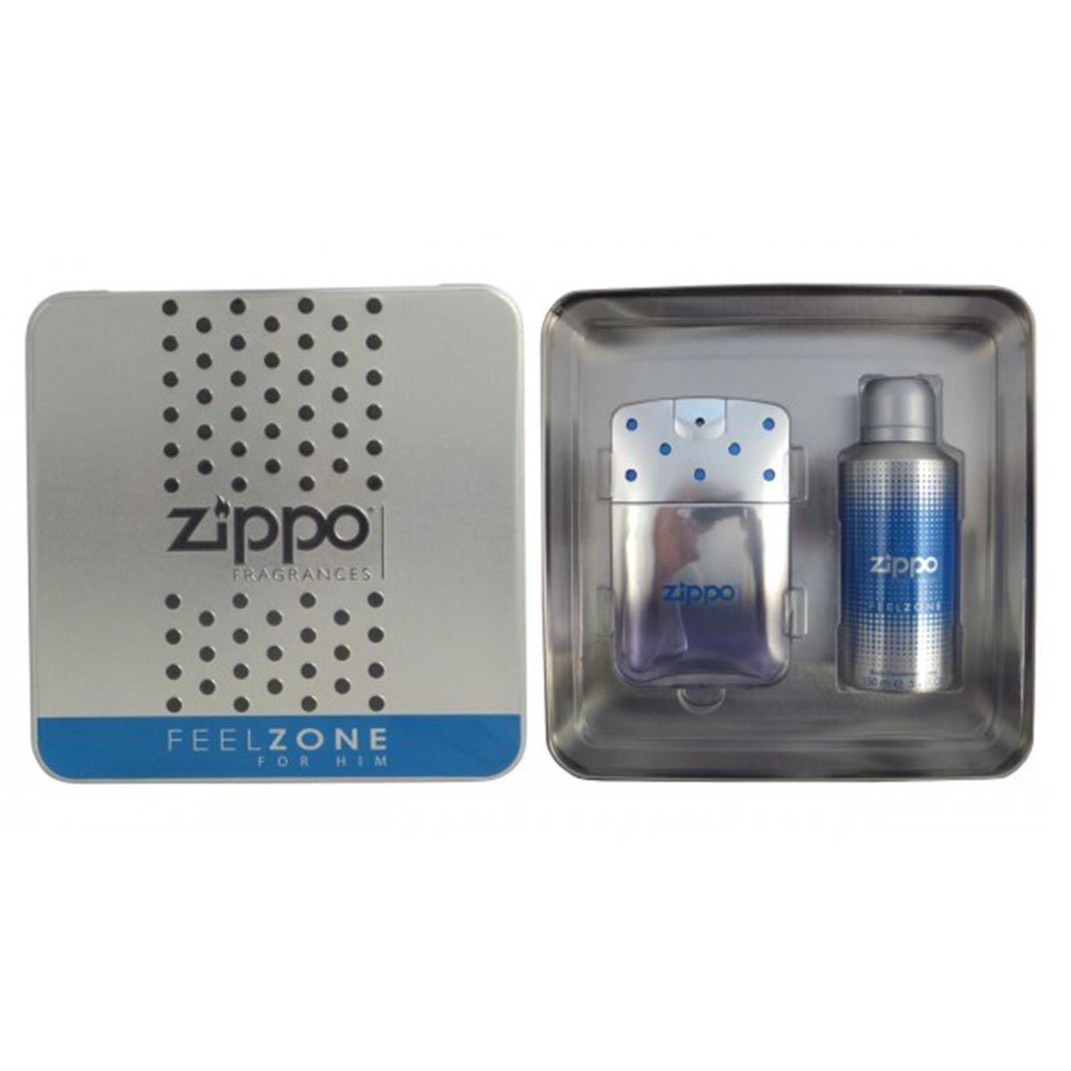 

Zippo Fragances Feelzone for Hime Eau De Toilette Spray 75ml Set 2 Pieces 2017