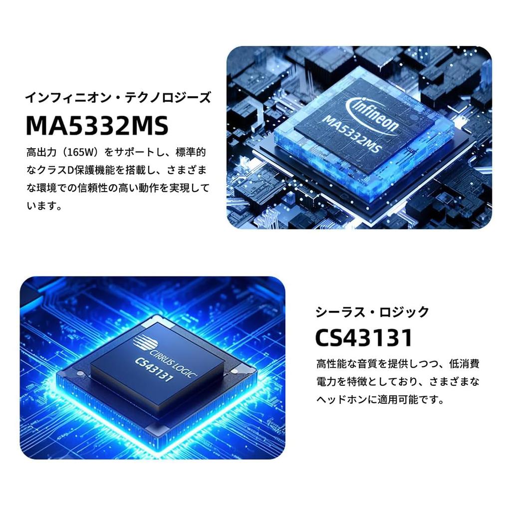 SMSL AO300 MA5332MS 165Wx2 Sınıf D Güç Amplifikatörü CS43131 DAC Kulaklık Girişi Kulaklık Çıkışı DAC Amplifikatörü ve Amplifikatörü, USB/COAX/OPT/BT/HDMI
