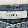 Jieda Jie-22W-PT01 Indigo Switching Over Denim Pants Bottoms 1 IndigoUsed