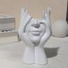 Creative Human Body Art Makeup Brush Holder Vinyl Figure Storage Organizer for Desk Office Multifunctional Makeup Brush Hold