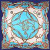 Women Large Square Muslim Style Delicate Printing Scarf