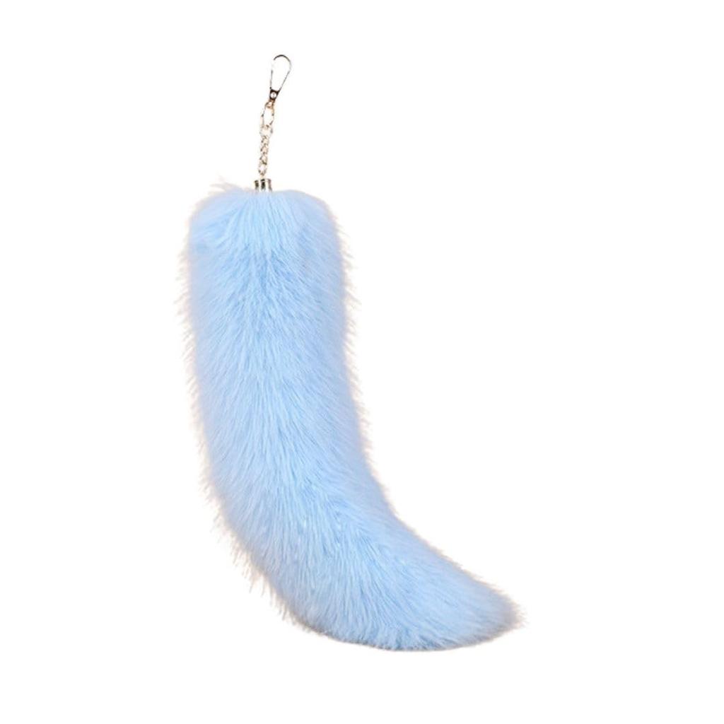 EternaBright Fur Tail Keychain Bag Charm In Your Favorite Color, Cute Gift for Women, High School Girl, Key Bag Accessory, Fashionable, Perfect for