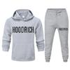Hoodrich Neues grenzüberschreitendes Sportbekleidungsset: Hoodie & Sweatshirt mit Muster Zweiteiler