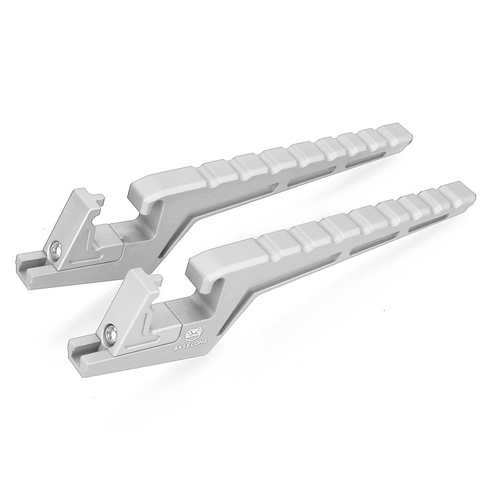 For 125 200 250 350 380 400 450 520 525 530 EXC MXC Adjustable Passenger Foot Peg Extensions Footpegs Extended Motocross Parts